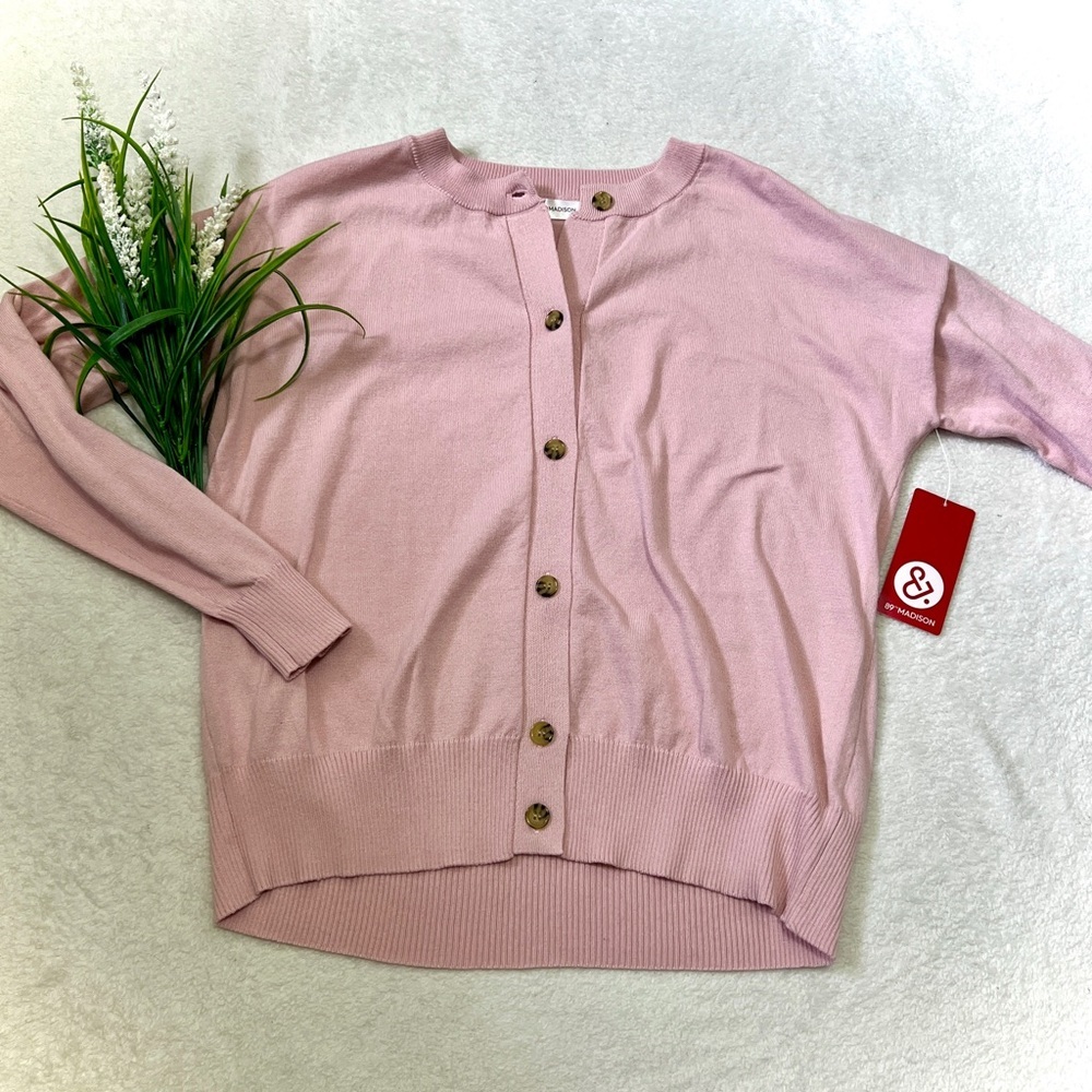 Daily Thread NWT 'Make Me Blush' Pastel Cardigan Sweater - XS
